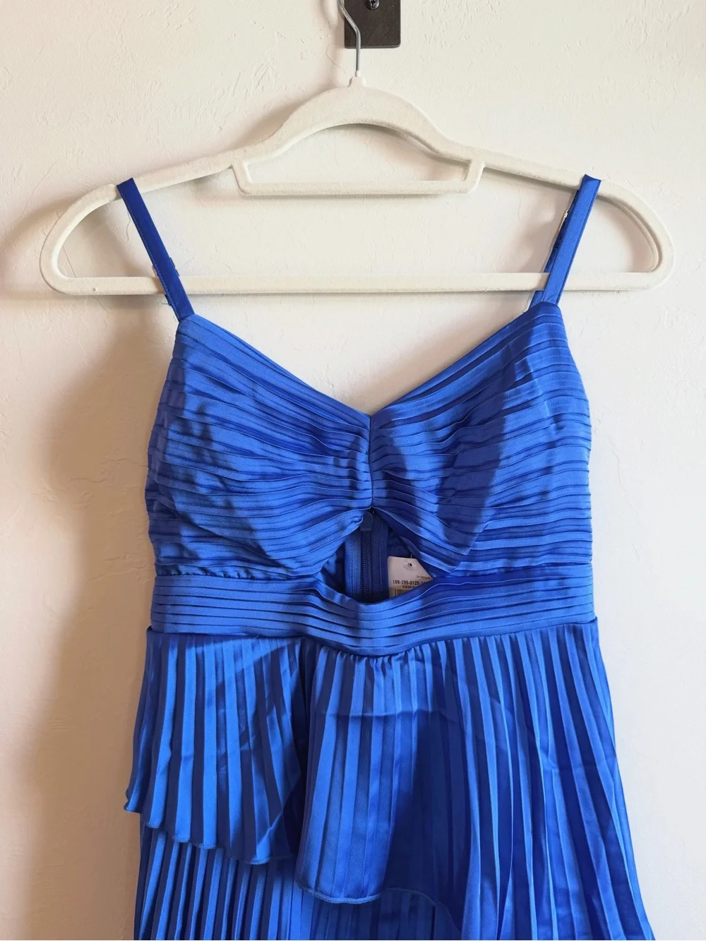 Abercrombie & Fitch Giselle Pleated Tiered Maxi Dress